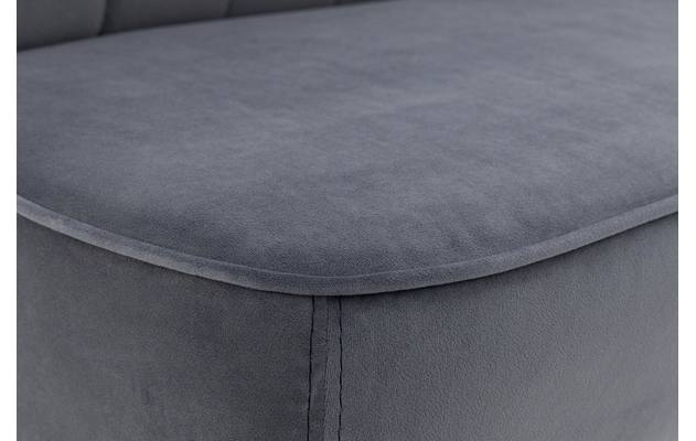 Goossens eetbank rob blauw stof - 8195355-06