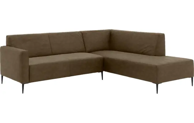 Goossens hoeksalon key west groen micro leer - 8195954-393-02