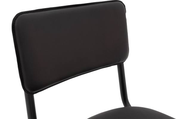 Goossens barkruk chaplin grijs leer - 8195999-06