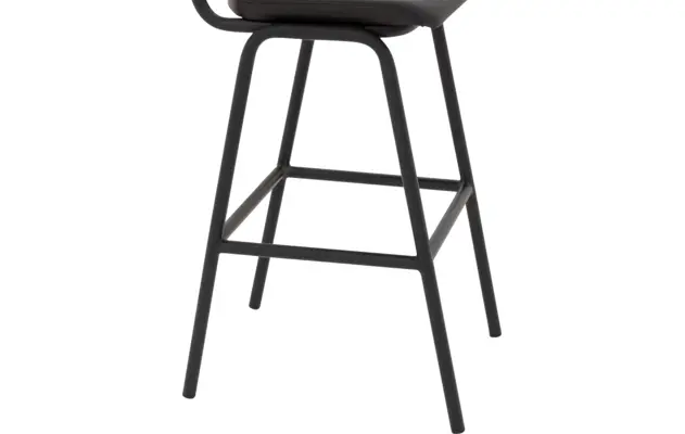 Goossens barkruk chaplin grijs leer - 8196002-04