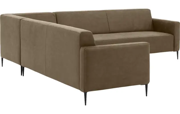 Goossens hoeksalon key west groen micro leer - 8196254-393-03