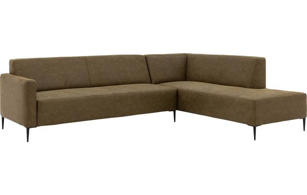 Goossens hoeksalon key west groen micro leer - 8196255-gespiegeld-02