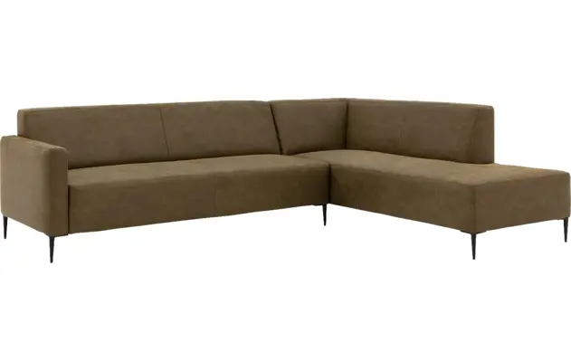 Goossens hoeksalon key west groen micro leer - 8196255-gespiegeld-02