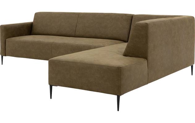 Goossens hoeksalon key west groen micro leer - 8196255-gespiegeld-03