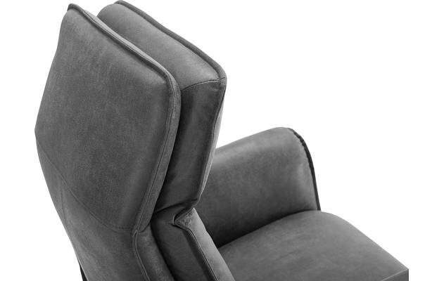 Goossens relaxstoel odyssey grijs micro leer - 8196279-14