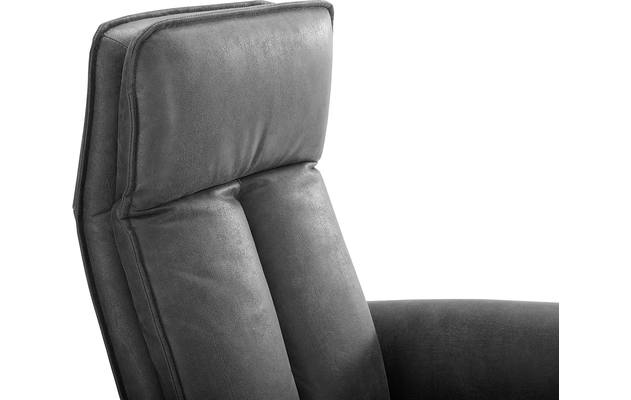 Goossens relaxstoel odyssey grijs micro leer - 8196279-15