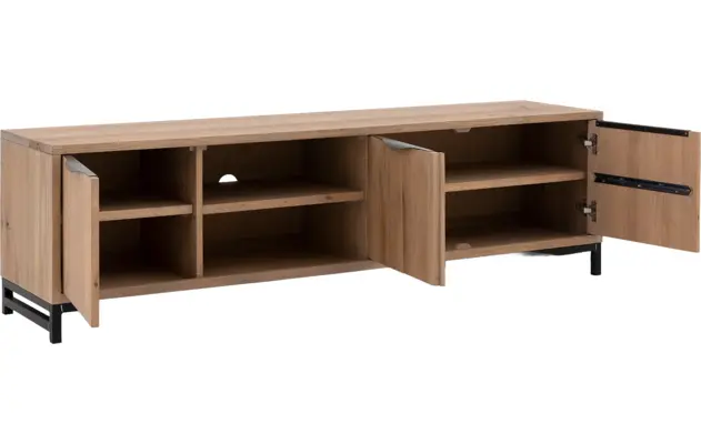 Goossens tv meubel max grijs eiken - 8196812-06