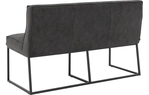 Goossens excellent eetbank tom grijs micro leer - 8200373-03