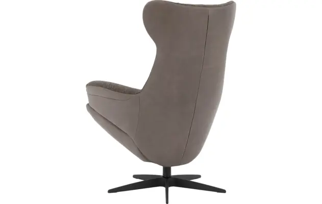 Goossens excellent relaxstoel avec grijs leer - 8200440-03