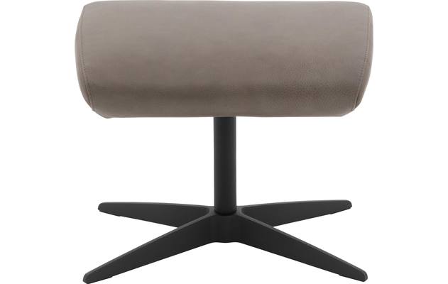 Goossens voetenbank avec grijs leer - 8200441-02