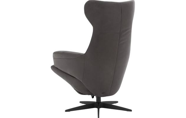 Goossens excellent relaxstoel avec grijs leer - 8200442-03