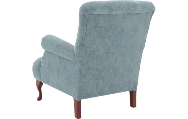 Goossens fauteuil ashton groen stof - 8201314-03