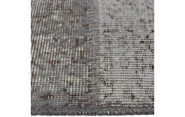 Goossens eco tapijt lancet grijs wol - 8201373-02