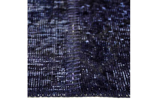 Goossens eco tapijt lancet blauw wol - 8201377-04