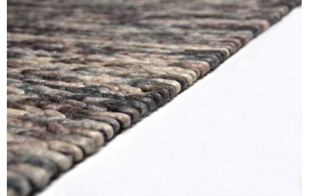 Goossens eco tapijt rif bruin wol - 8201424-06