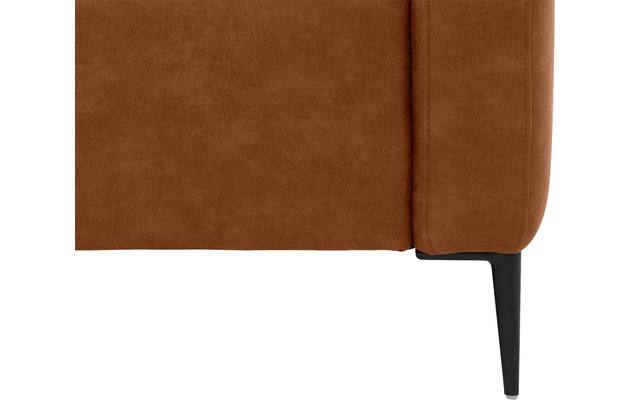 Goossens loungebank key west bruin micro leer - 8201624-399-gespiegeld-06