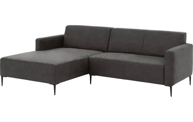 Goossens loungebank key west grijs micro leer - 8201624-400-gespiegeld-02