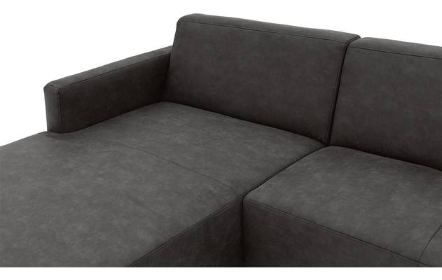 Goossens loungebank key west grijs micro leer - 8201624-400-gespiegeld-05