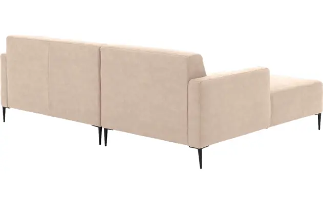 Goossens loungebank key west beige micro leer - 8201624-403-gespiegeld-03