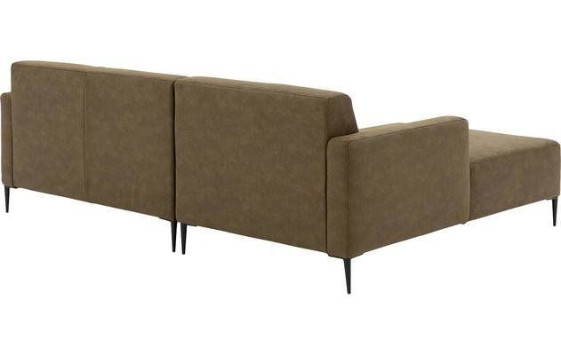 Goossens loungebank key west groen micro leer - 8201624-gespiegeld-03