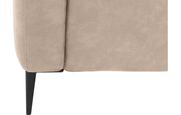Goossens zitbank key west beige micro leer - 8201995-403-05