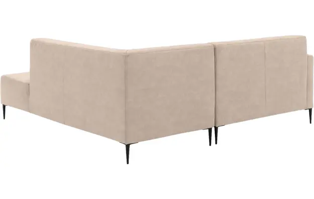 Goossens hoeksalon key west beige micro leer - 8201997-403-04