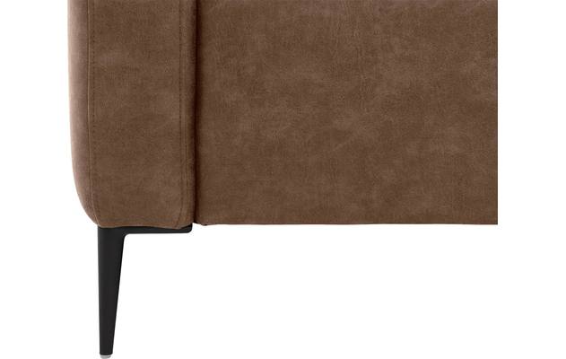 Goossens loungebank key west bruin micro leer - 8201999-394-06