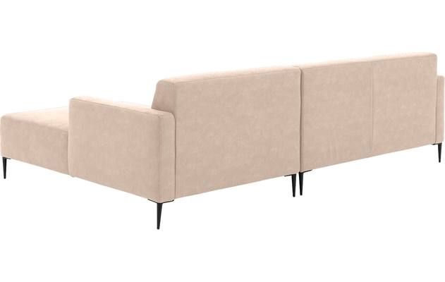 Goossens loungebank key west beige micro leer - 8201999-403-03
