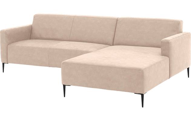 Goossens loungebank key west beige micro leer - 8201999-403-04