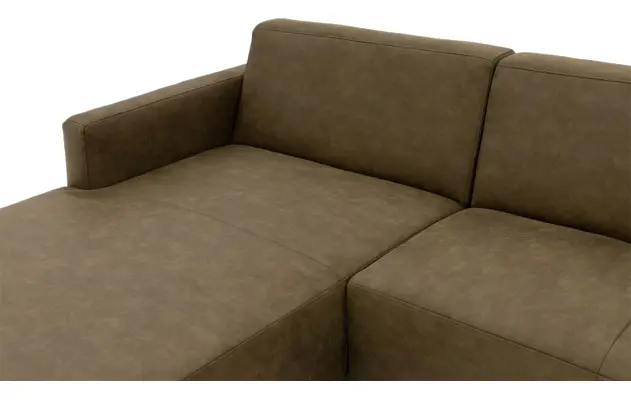 Goossens loungebank key west groen micro leer - 8201999-gespiegeld-05