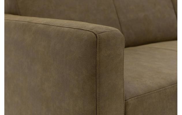 Goossens loungebank key west groen micro leer - 8202000-07