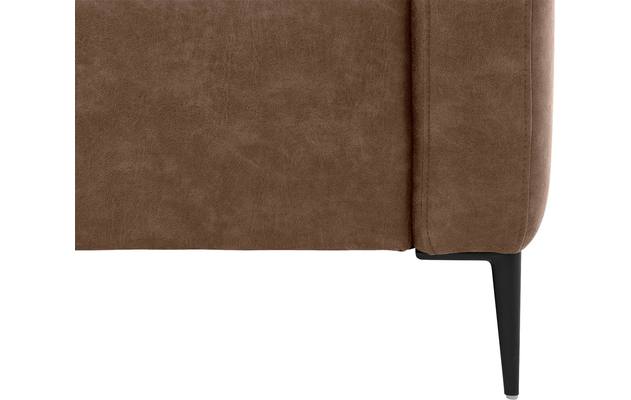 Goossens loungebank key west bruin micro leer - 8202000-394-gespiegeld-06