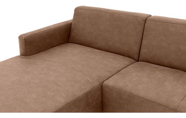 Goossens loungebank key west bruin micro leer - 8202000-395-gespiegeld-05