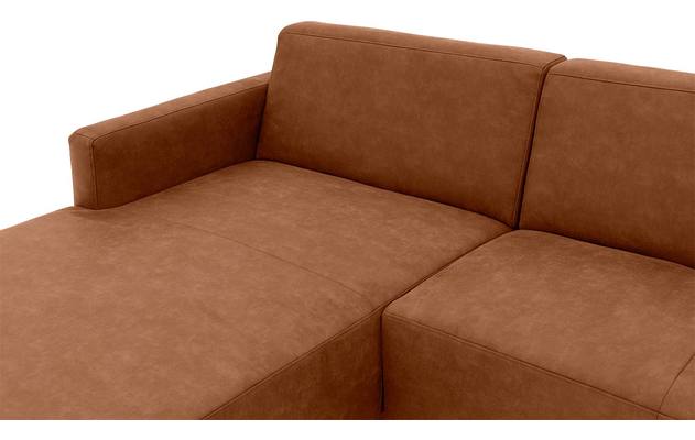 Goossens loungebank key west bruin micro leer - 8202000-399-gespiegeld-05