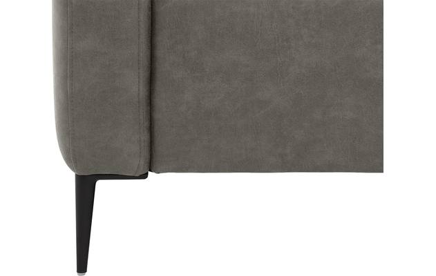 Goossens loungebank key west grijs micro leer - 8202000-402-06