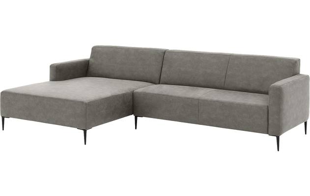 Goossens loungebank key west grijs micro leer - 8202000-402-gespiegeld-02