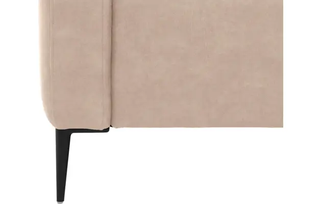 Goossens loungebank key west beige micro leer - 8202000-403-06