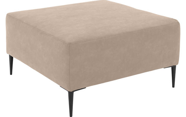 Goossens voetenbank key west beige micro leer - 8202017-403-02