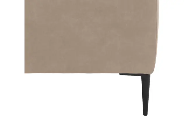 Goossens voetenbank key west beige micro leer - 8202017-403-03