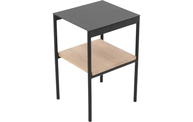Goossens nachtkastje duc wit eiken - 8202026-3
