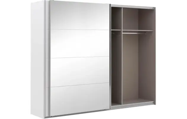 Goossens basic kledingkast miami wit hoogwaardig meubelplaat - 8202031-05