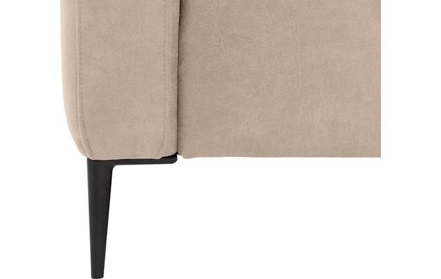 Goossens hoeksalon key west beige micro leer - 8202398-403-05