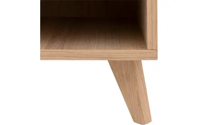 Goossens nachtkastje cosima wit eiken - 8202452-5