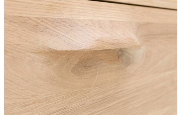 Goossens dressoir bjarte wit eiken - 8203306-05