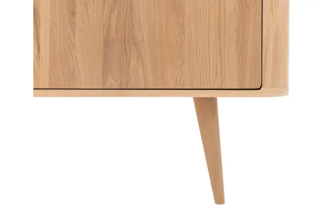 Goossens opbergkast bjarte wit eiken - 8203326-06
