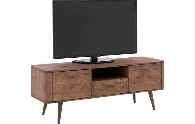 Goossens tv meubel bjarte donker bruin eiken - 8203328-04