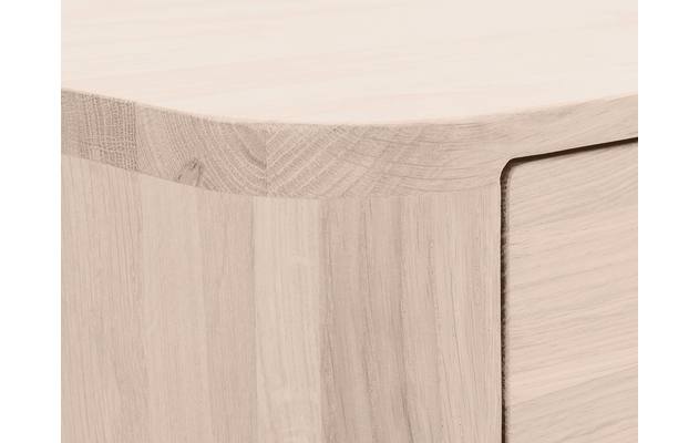 Goossens dressoir bjarte wit eiken - 8203338-04