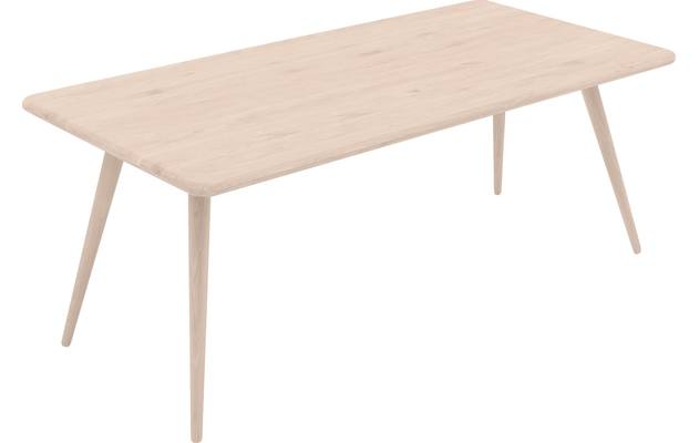 Goossens eettafel bjarte wit eiken - 8203344-03