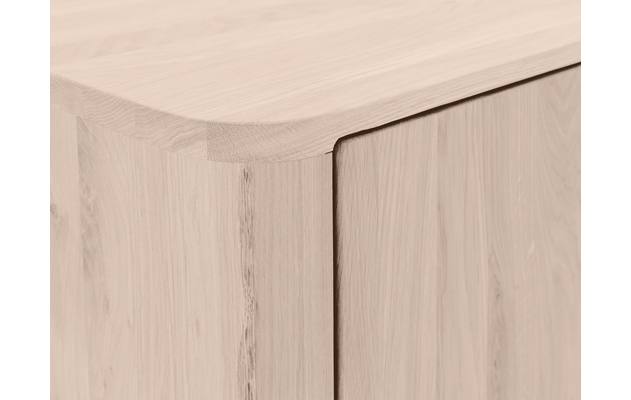Goossens opbergkast bjarte wit eiken - 8203362-09
