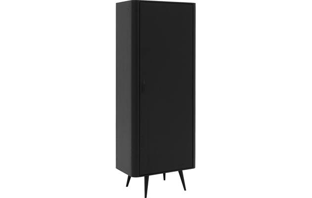 Goossens opbergkast bjarte zwart eiken - 8203431-02